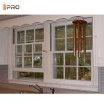 Customized Aluminium Double Top Hung Window Opener American Sash Windows
