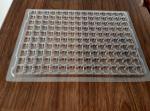 72 holes clear blister packing tray blister products folding boxes
