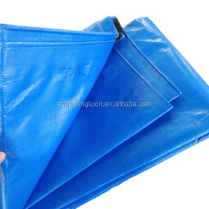 Wholesale PE Tarpaulin Tent Material for Waterproof Outdoor Plastic Cover Blue Poly Tarp from china suppliers
