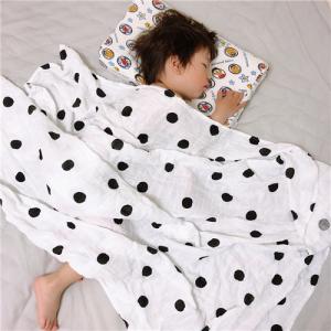 Wholesale Cotton Muslin Receiving Blankets 100 Percent Hypoallergenic Cotton Six Layers from china suppliers