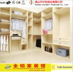 Customized Color Aluminum Storage Cabinet Aluminum Wardrobe Cabinet