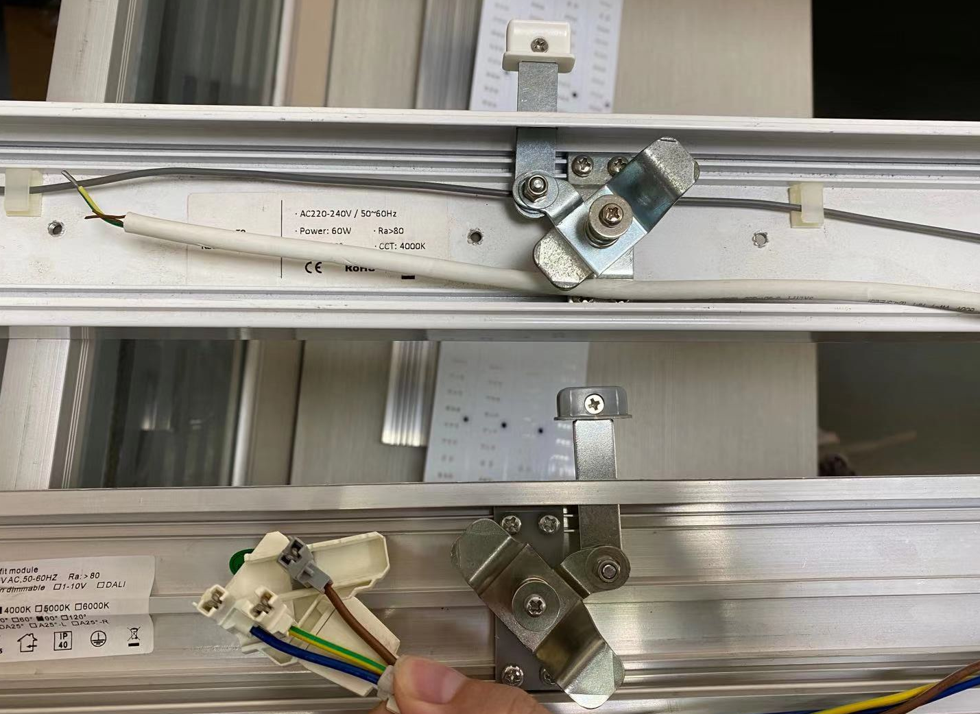 140LPW Plug DC650V Linear LED Module Linear With BOKE DALI Driver