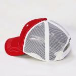 Plastic Snap Closure Mesh Trucker Caps 6 Panel Baseball Cap 58cm