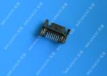 Vertical DIP External SATA 7 Pin Connector Male To Female For Laptop