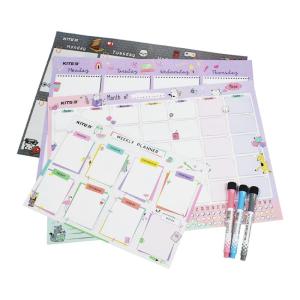 Wholesale Cute Design Magnetic Dry Erase Weekly Monthly Planner For Kids from china suppliers
