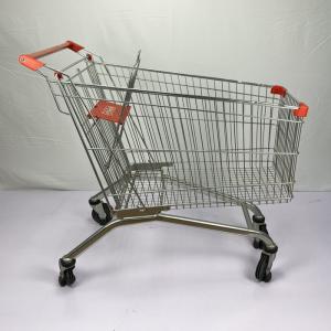 Wholesale European Type 210L Large Shopping Cart Warehouse Q195 Steel Shopping Trolley Elevators Available from china suppliers