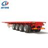 Buy cheap Truck Trailer 3 axles flatbed semi-trailer platform 40ft 48ft for container from wholesalers