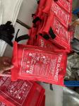 Emergency Survival Fiberglass Fire Blanket Shelter Safety Cover Ideal for The