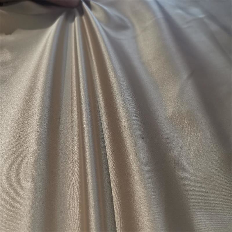 Full Dull Satin Spandex Chiffon Fabric 50dx50d+20d 95gsm Satin Weave Fabric