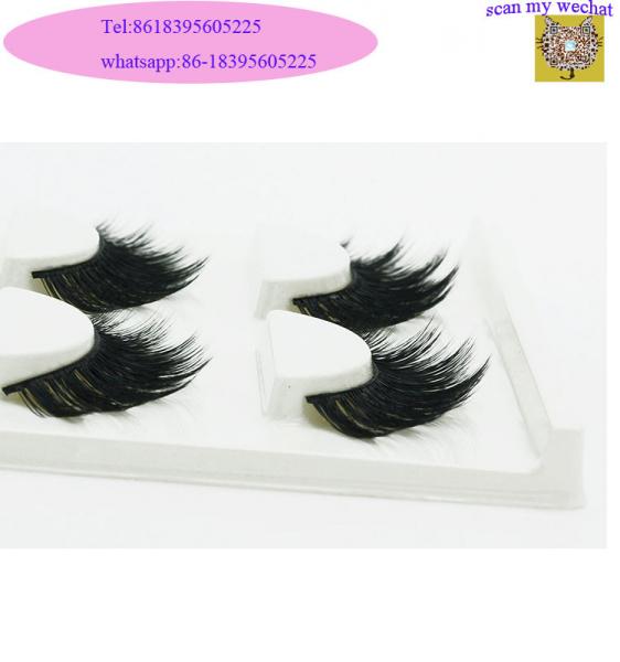 Wholesale false eyelashes private label mink eyelashes 3D mink eyelashes