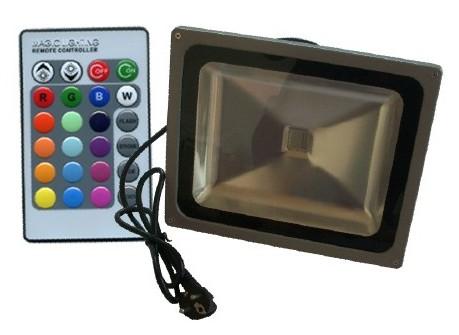 Environmental IP65 Waterproof Outdoor RGB Led Flood Lights 30W, AC100 - 240V, 50