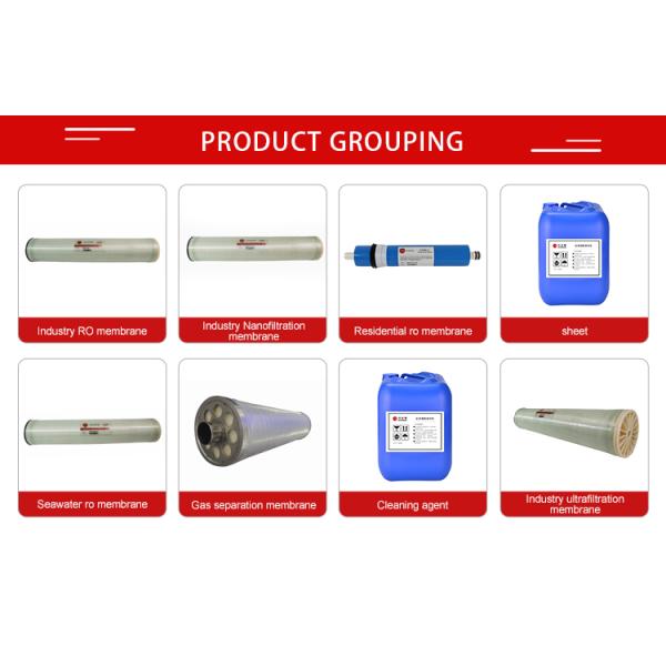 Customizable Industrial RO Membrane 11000GPD Stable Water Purification Membrane
