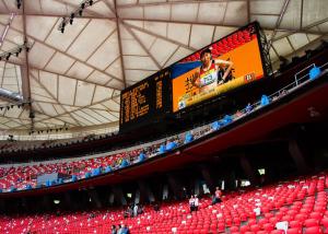 Wholesale Giant P10 Stadium LED Screens Sports Advertising Panel 1R1G1B High Brightness from china suppliers