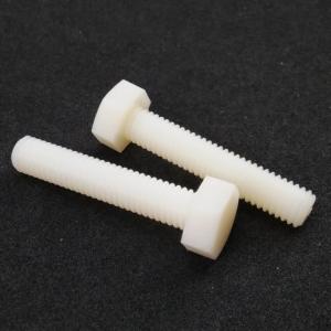 Wholesale PA66 Plastic Nylon Hex Head Bolts M6 Standard DIN 933 Fastener from china suppliers