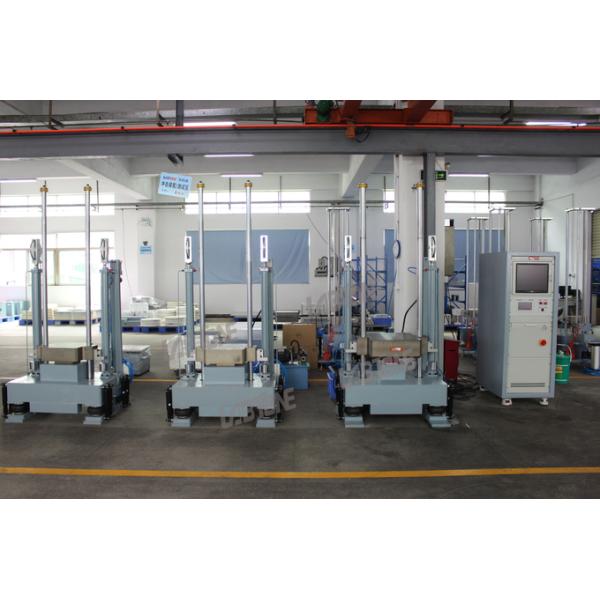 Half Sine Wave High acceleration up to 1500G Shock Test System For Battery and Electronic Parts Meet ISTA UL