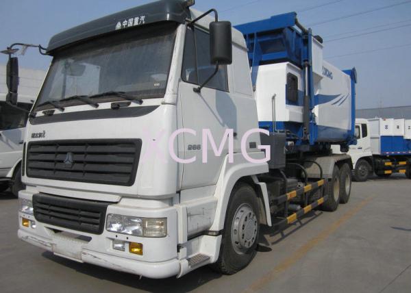 Waste Collection Detachable Container Garbage Truck , Special Purpose Vehicles