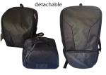 Large Capacity Helmet Bag Backpack OEM With Detachable Drying Shoes Pocket