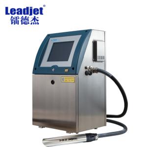 Wholesale 4 Lines Leadjet Inkjet Date Printer CIJ Hydraulic Pressure 300 Meter Per Minute from china suppliers