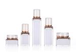 Luxury Gradient Unique Acrylic Bottle And Jar Set 15g-50g For Eye Face Cream