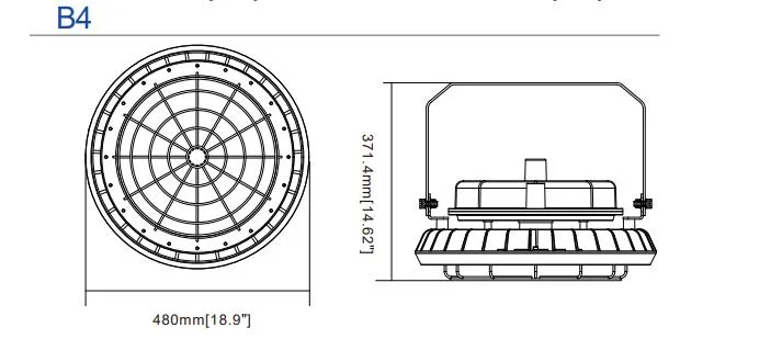 Explosion Proof Light For Gas Station Oil Industry Chemical Plant Atex Certified Zone 1 Zone 2 LNG