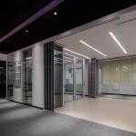 Powder Coating Bifold Glass Doors Exterior Typhoon Resistance For External Use