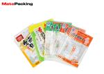 Food Grade Vacuum Seal Food Bags Three Side Seal Custom Printed For Seafood /