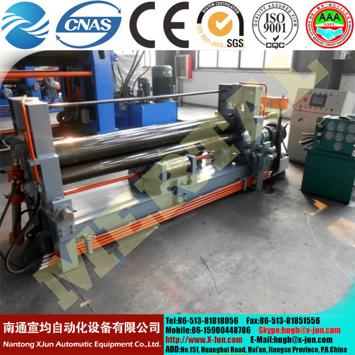 MCLW11SNC-16*3000 Oil tanker special-purpose 3 plate rolling machine,plate bending machine