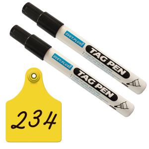 Wholesale Ear Tag Marker Pen Waterproof Writing Long Lasting And Not Fade For Livestock Ear Tags from china suppliers