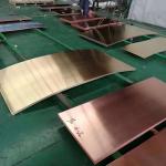3mm 4mm 5mm 6mm Brass Pure ASTM T2 H65 H62 C1100 C1220 C2400 C2600 Melting Point