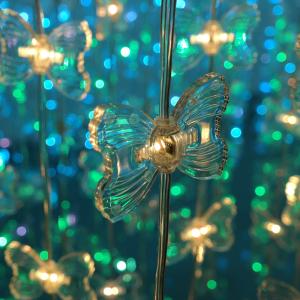 Wholesale 10.8lm/W Luminous 3D Pixel Led Butterfly Lights For Shopping Mall Decoration from china suppliers