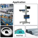 Metal Fiber Laser Marking Machine 20W 30W 50W 100W For Pipe