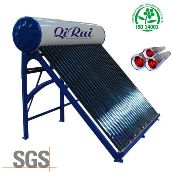 Max. Capacity 200L Domestic Outdoor Vacuum Tube Solar Water Heater Boiler for