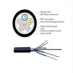 GJFJV 12 core indoor distribution optical fiber cable cctv cable