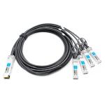 Cisco QSFP-4SFP25G-CU5M Compatible 5m (16ft) 100G QSFP28 to Four 25G SFP28