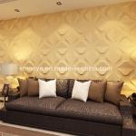 Eco-Friendly E0 Soundproofing Art Bass Traps Wall Panels Square Edge for