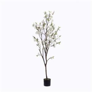 Wholesale Apple Silk Floral Trees , Realistic Artificial Flowers Easy Care No Falling Leaves from china suppliers
