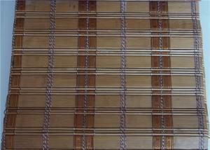 Wholesale Horizontal Bamboo Window Blinds , Modern Bamboo Roll Up Curtains from china suppliers