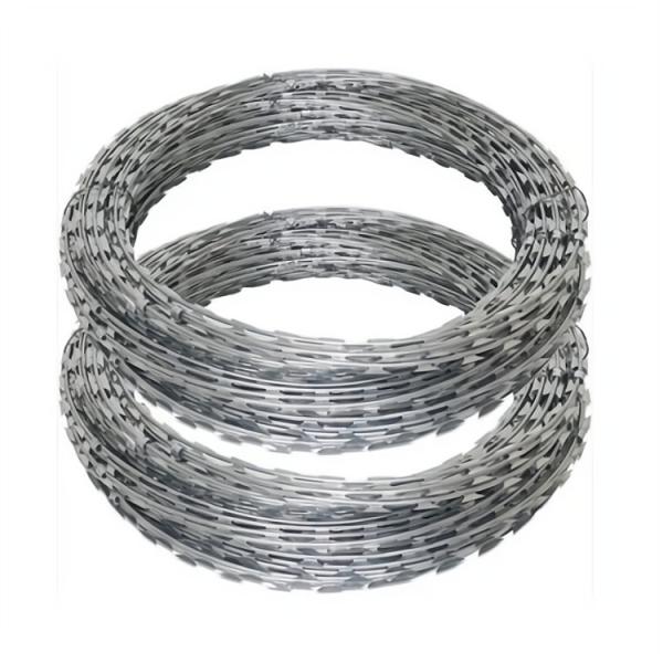 Best Selling Durable Using Price GI Razor Wire Barrier Concertina Barbed Wire