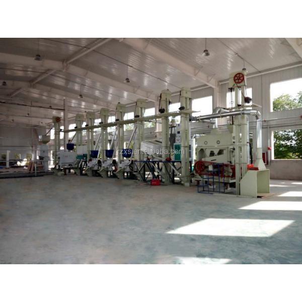 STR MCHJ40D Modern Industrial Complete Polishing Rice Mill Production Line at