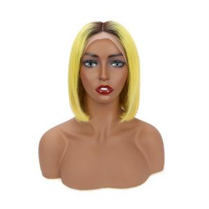 Wholesale Soft And Silk Straight Lace Front Human Hair Wigs For Ladies 180%- 300% Density from china suppliers