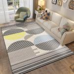 Geometric Bedroom Floor Carpets 60*90cm 80*120cm Living Room Rug Anti Slip