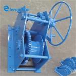 Manual Hand Mooring Winch Marine Equipments Boat Deck 2ton 5ton 11ton