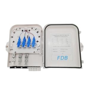 Wholesale 8 Port IP66 FTTH Fiber Distribution Box Wall Mounted from china suppliers