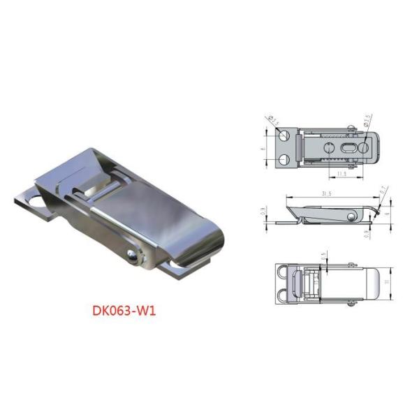 SPCC Small Spring Loaded Toggle Latch SUS304