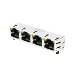 Pulse E5J88-14CJ25-L Compatible LINK-PP LPJE401AGNL Tab Up Yellow/Green LED 1X4