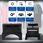 Multicolor A3 13inch DTF PET Film Inkjet Printer with Dual Heads and 33cm Print
