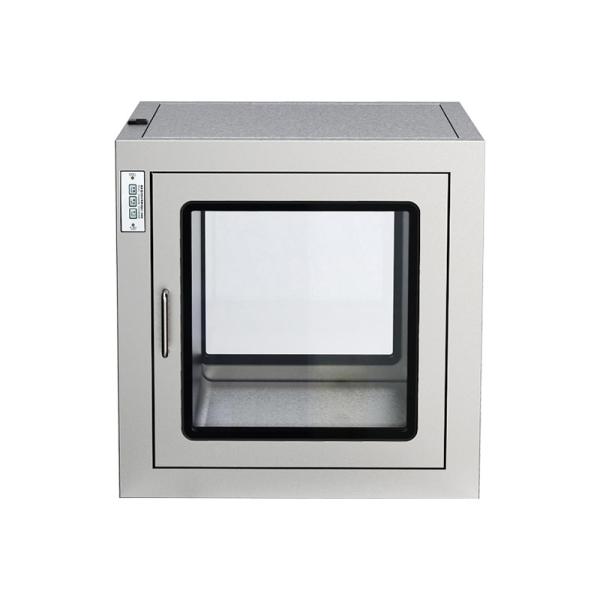 201 Stainless Steel Pass Box | Heavy-Duty Convex Door & Mechanical Interlock |