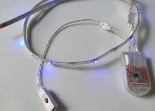 Battery Powered LED Light Strips For Shoes 3528 Flexible Rgb Led Strip