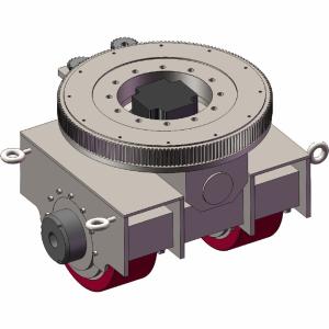 Wholesale Servo Motor AGV Steering Drive Wheel Double Support 10T High Load Capacity from china suppliers