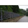 Buy cheap Courtyard Wrought Iron Decorative Fence Panels , Wrought Iron Railing from wholesalers